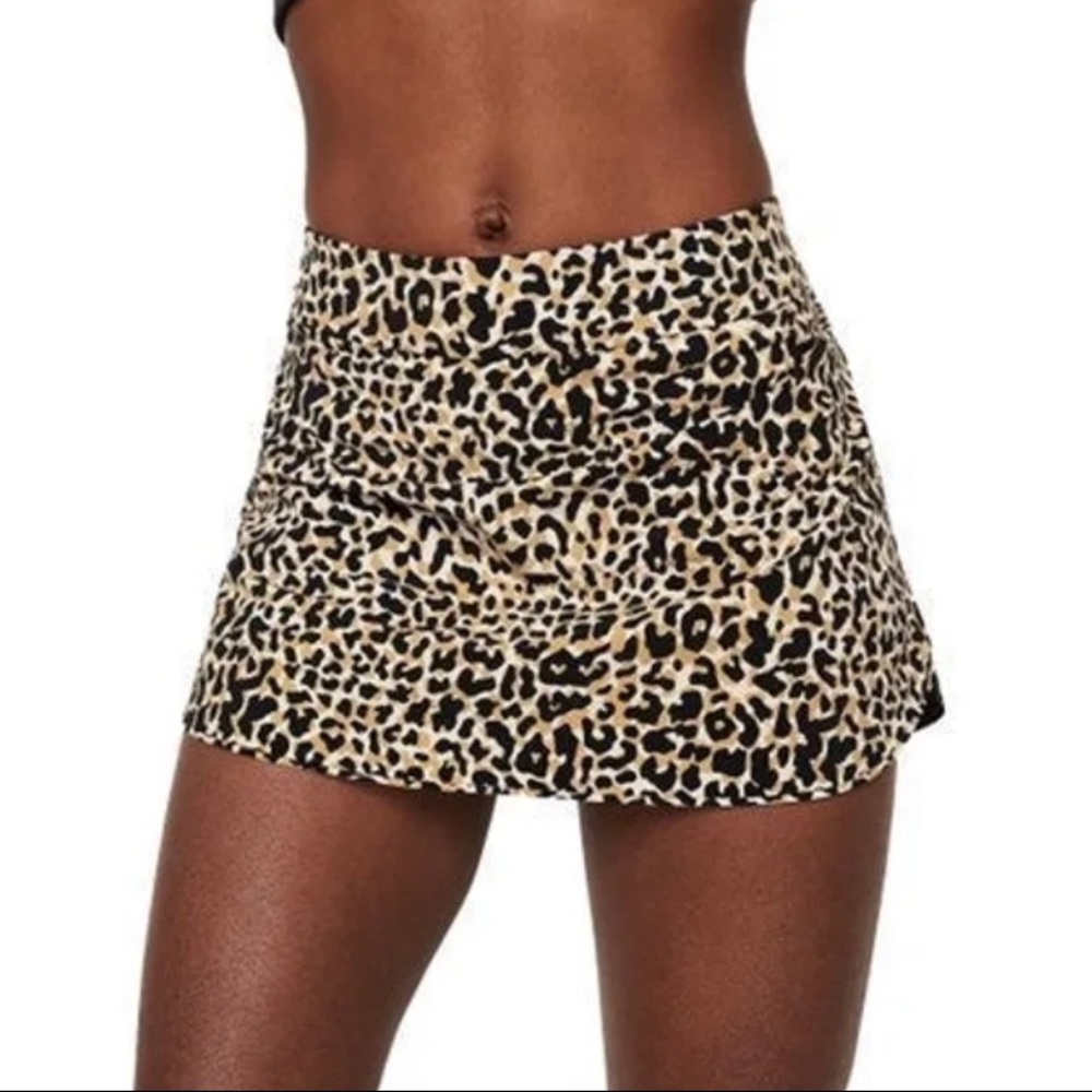Outdoor Voices Leopard Skort